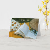 Eine "Goodbye Wish Flatting Grußkarte" Karte (Gelbe Blume)