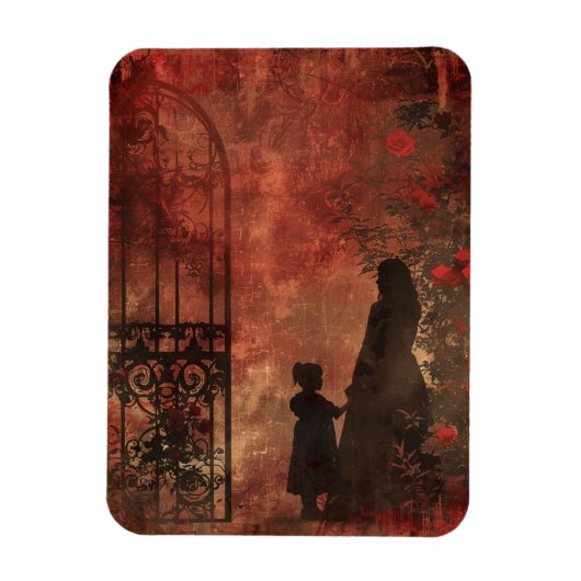 Eine Gothic Mother Serie Design #3 Magnet (Vertikal)