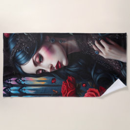 Eine Gothik Strandtuch