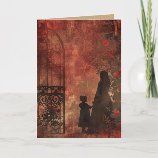 Eine gotische Mutter Serie Design #3 Karte (Vorderseite)