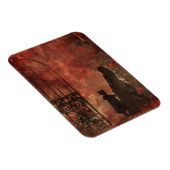 Eine gotische Mutter Serien Design #3 Magnet (Rechte Seite)