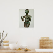 Eine Göttin von Mari, Frühdynastische Zeit, c.25.- Poster (Küche)