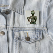 Eine Göttin von Mari, früher dynastischer Button (Beispiel)