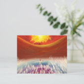 Eine göttliche Reise Postkarte (Stehend Vorderseite)