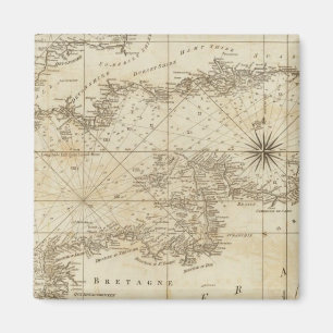 Eine Grafik des britischen Ärmelkanals Magnet