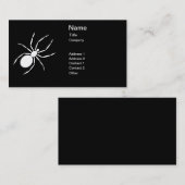 Eine Grafik einer Spinne Visitenkarte (Vorne/Hinten)