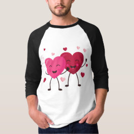 Eine Grafische Designfeier der Freude ❤️ T-Shirt