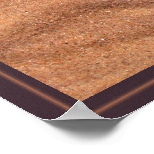 Eine grausame Küste Poster (Ecke)