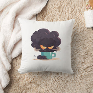 Eine grausige Kaffeetasse Kissen