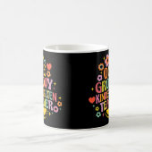 Eine groovy Kindergärtnerin Kaffeetasse (Mittel)