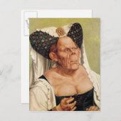 Eine großartige alte Frau, möglicherweise Prinzess Postkarte (Vorne/Hinten)