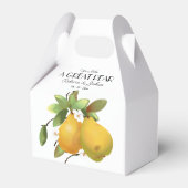 Eine großartige Gastgeschenk Hochzeit Geschenkschachtel (Rückseite)