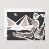 Eine großartige Liebe Postkarte (Vorne/Hinten)