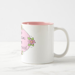 Eine großartige Oma zu sein macht jeden Tag besond Zweifarbige Tasse