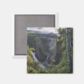 Eine große Aussicht auf den Abend - Hordaland, Nor Magnet (Vorderseite/Rückseite)