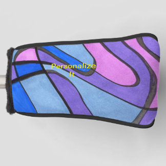 Eine große Auswahl an Themen und Designs schmücken Golf Headcover