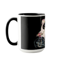 Eine große Combo-Tasse