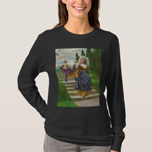 Eine große Dame, c. 1910 von John Collier T-Shirt (Vorderseite)