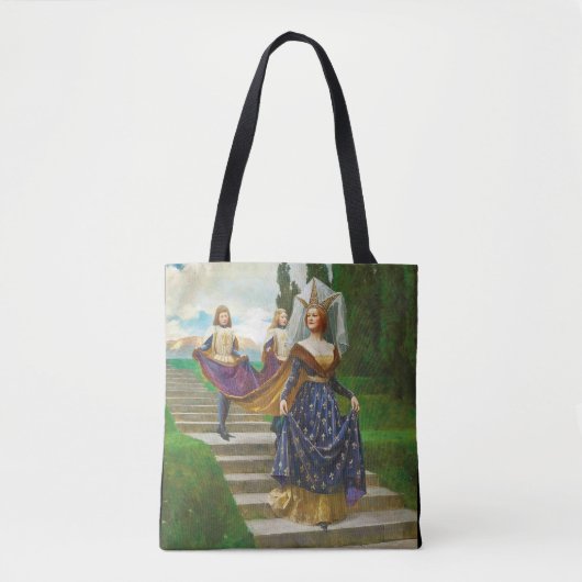 Eine große Dame, c. 1910 von John Collier Tasche (Vorderseite)