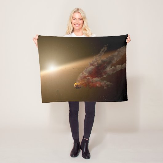 Eine große Eruption um Star Ngc 2547-Id8. Fleecedecke (Beispiel)