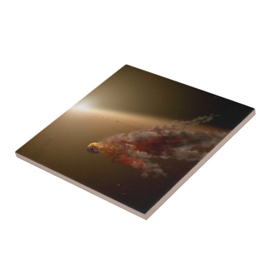 Eine große Eruption um Star Ngc 2547-Id8. Fliese (Seite)