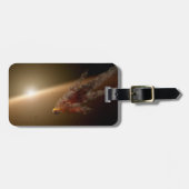 Eine große Eruption um Star Ngc 2547-Id8. Gepäckanhänger (Vorderseite horizontal)