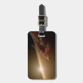 Eine große Eruption um Star Ngc 2547-Id8. Gepäckanhänger (Vorderseite vertikal)