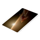 Eine große Eruption um Star Ngc 2547-Id8. Magnet (Linke Seite)