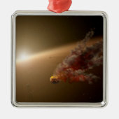 Eine große Eruption um Star Ngc 2547-Id8. Ornament Aus Metall (Vorne)