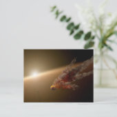 Eine große Eruption um Star Ngc 2547-Id8. Postkarte (Stehend Vorderseite)