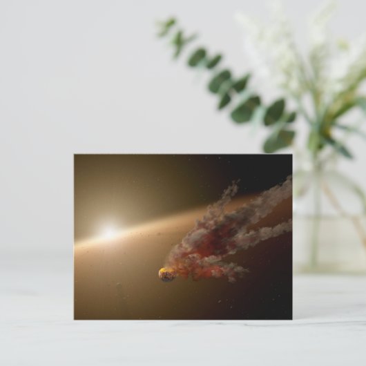 Eine große Eruption um Star Ngc 2547-Id8. Postkarte (Stehend Vorderseite)