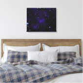 Eine große Galaxiensammlung Leinwanddruck (Insitu (Schlafzimmer))