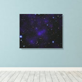 Eine große Galaxiensammlung Leinwanddruck (Insitu (Holzboden))