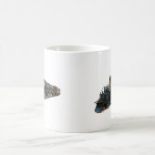 Eine große Jungen-Dampf-Lokomotive Kaffeetasse (Mittel)