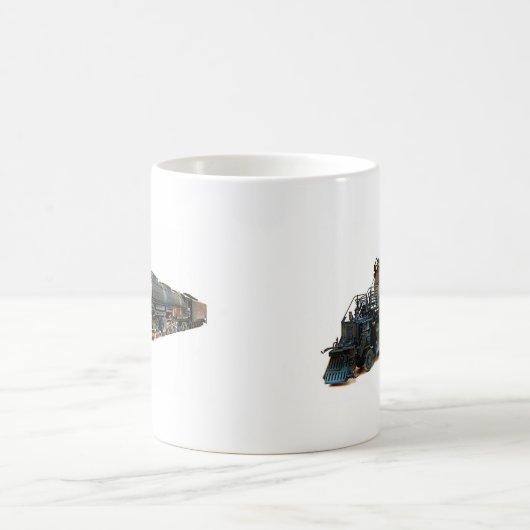 Eine große Jungen-Dampf-Lokomotive Kaffeetasse (Mittel)