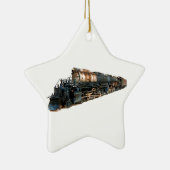 Eine große Jungen-Dampf-Lokomotive Keramikornament (Rechts)