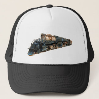 Eine große Jungen-Dampf-Lokomotive Truckerkappe
