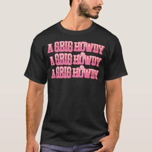 Eine große, kleine, Vintage Cowgirl Rush Day R T-Shirt