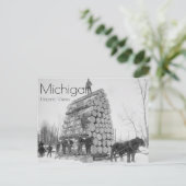 Eine große Last aufzeichnen Postkarte (Stehend Vorderseite)