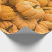 Eine große Menge an Pumpkins Geschenkpapier (Ecke)