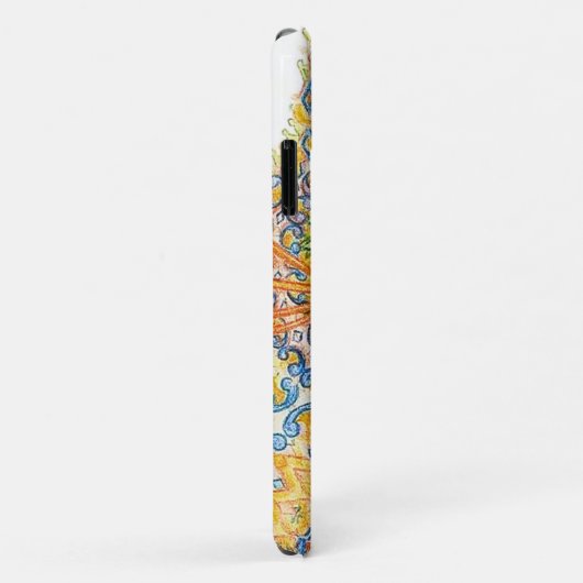 Eine große Mit Augen Katze, Louis Wain Case-Mate iPhone Hülle (Hinten/Rechts)