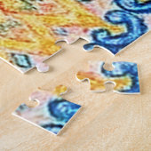 Eine große Mit Augen Katze, Louis Wain Puzzle (Seite)