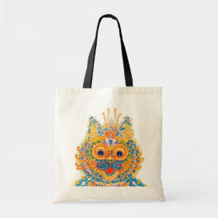 Eine große Mit Augen Katze, Louis Wain Tragetasche