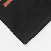 Eine große schöne Rechnung Fleecedecke (Ecke)