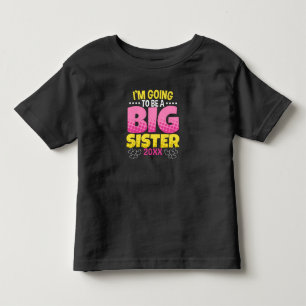 Eine große Schwester werden Kleinkind T-shirt