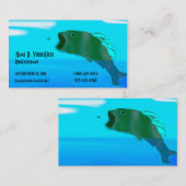 Eine große Sprungs-FarbVisitenkarte Visitenkarte (Vorne/Hinten)