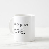 Eine große Tasse nope-Tasse (Vorderseite Links)