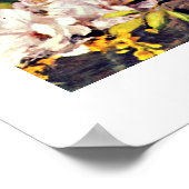 Eine große Vase der Blume von Pierre-Auguste Renoi Poster (Ecke)