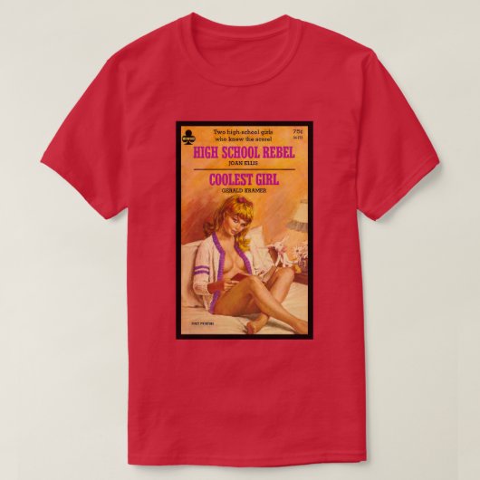 EINE GROSSE VINTAGE SCHLAFPAPIERABDECKUNG T-Shirt (Design vorne)