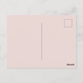 Eine große Wagenladung Dankeschön Postkarte (Rückseite)